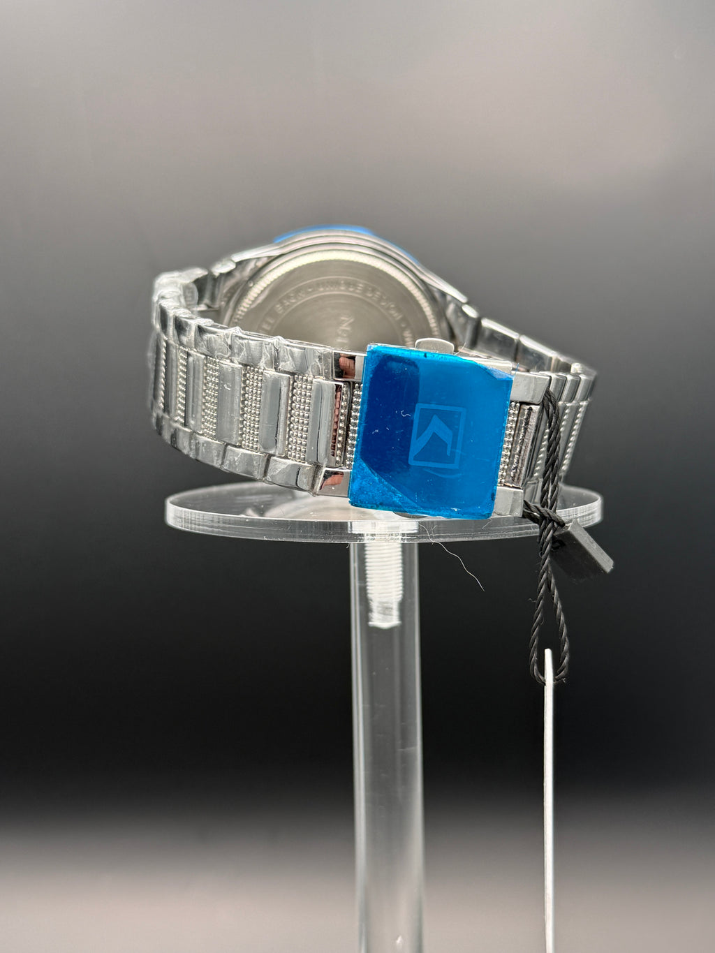 Curren Blue Bezel Chronograph Style Watch