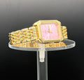 Elegant Rectangle Ladies Watch.  Pink or White Dial Available