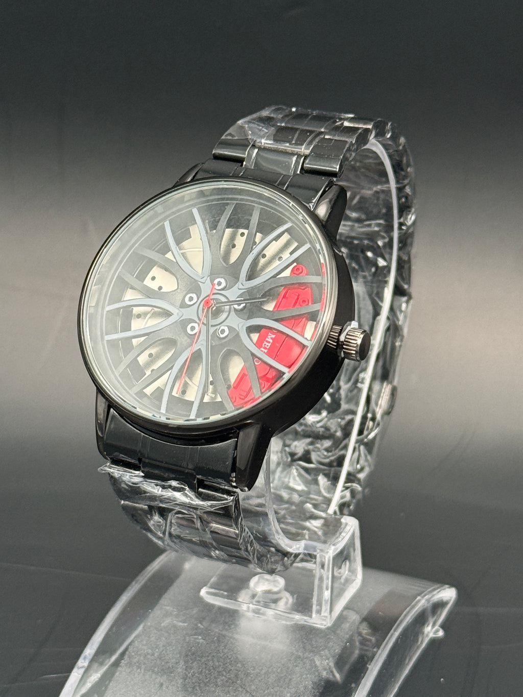 Brake Rotor Wheel Design Watch – Red, Green, or Yellow Caliper Edition
