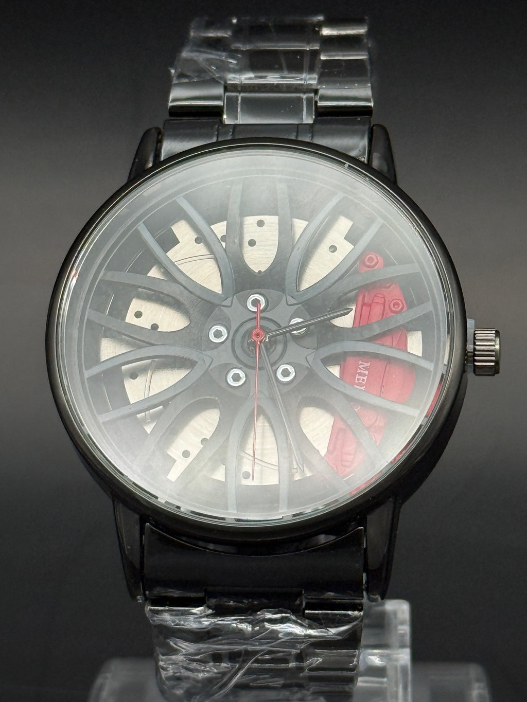 Brake Rotor Wheel Design Watch – Red, Green, or Yellow Caliper Edition