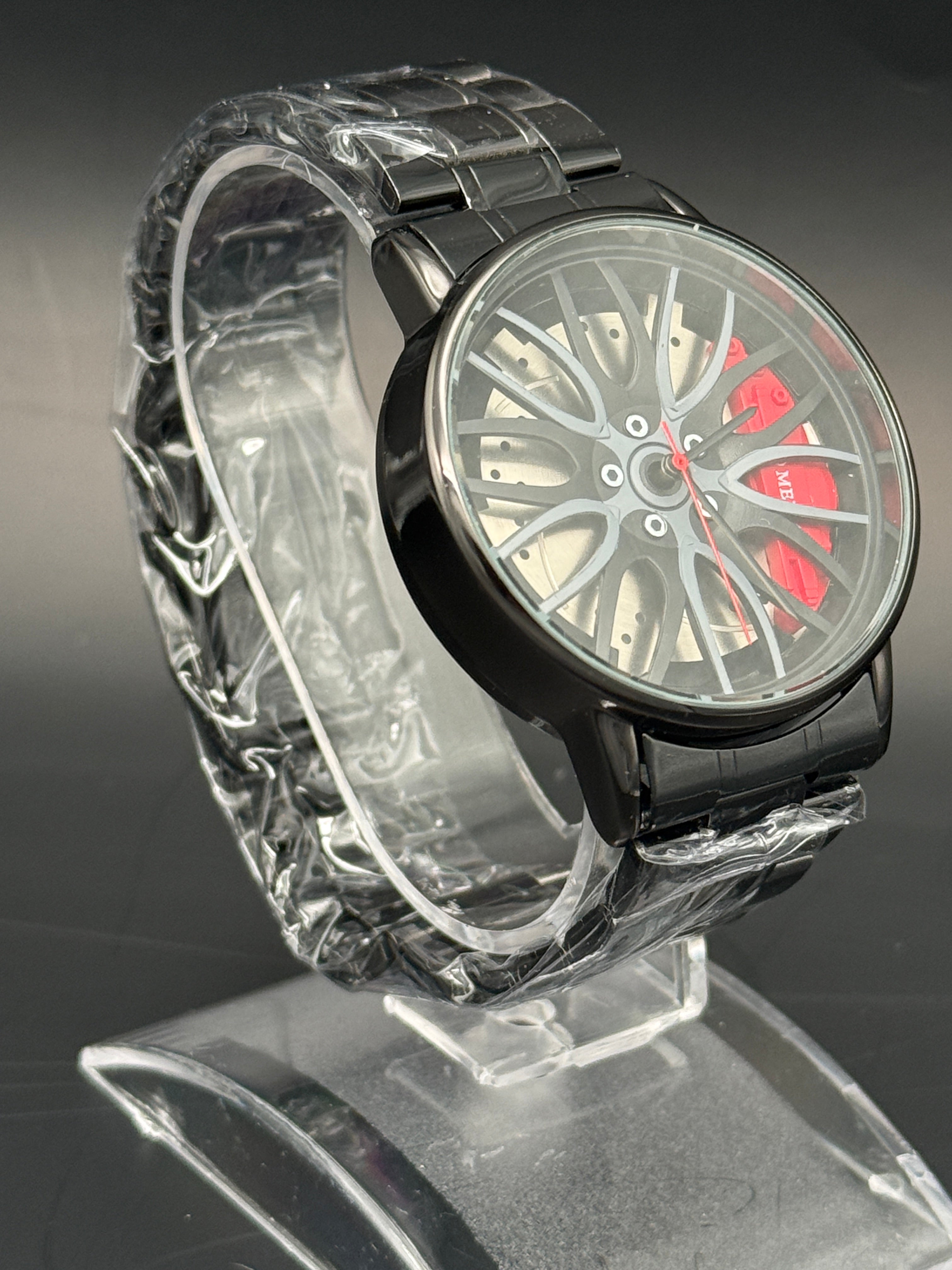 Brake Rotor Wheel Design Watch – Red, Green, or Yellow Caliper Edition