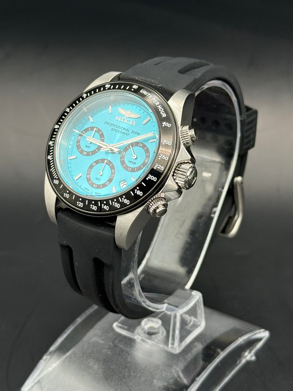 Invicta Speedway 50490 Professional Chronograph | 200M Water Resistant | Turquoise Dial