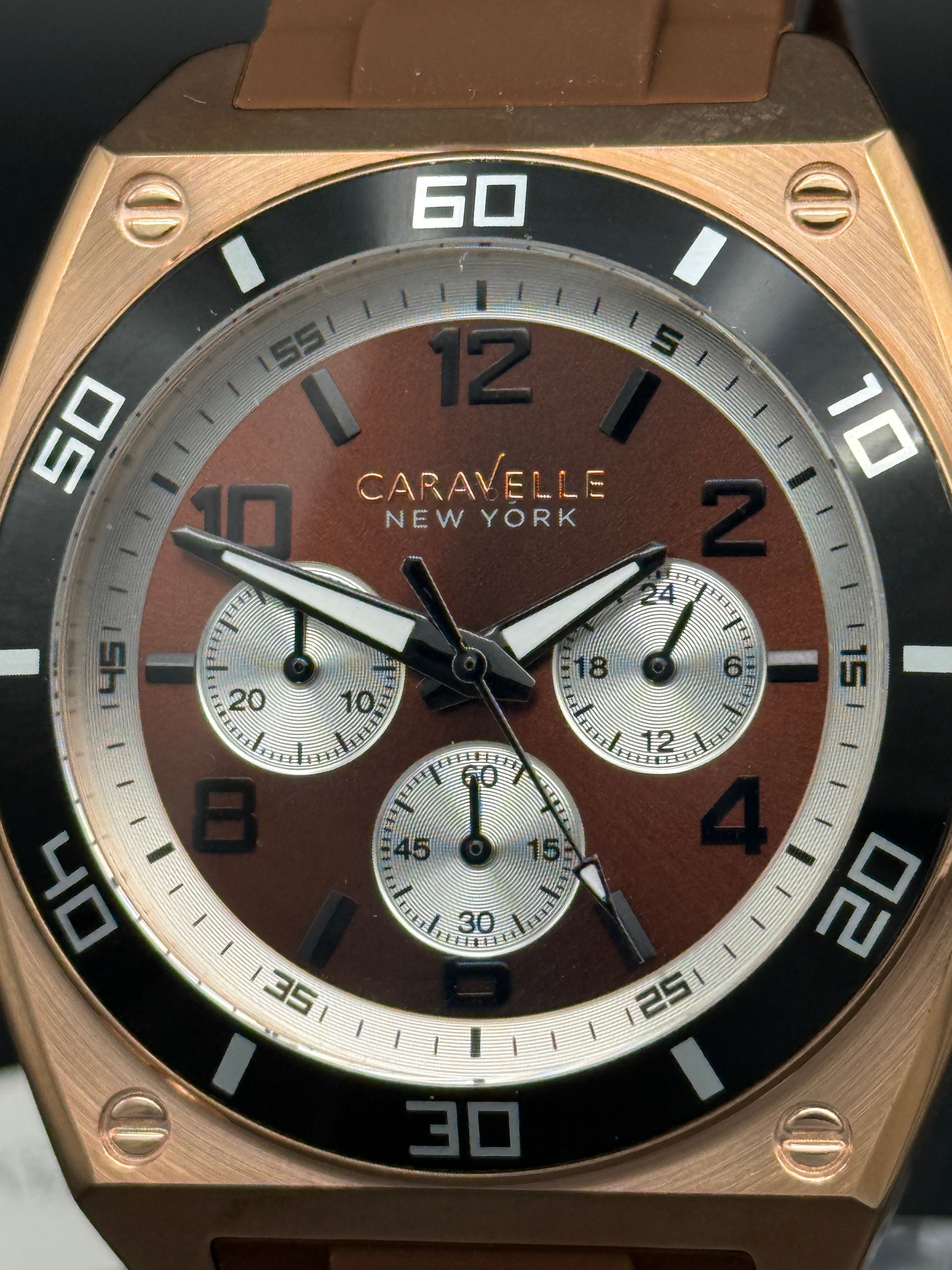 Caravelle New York 45A114 Chronograph Watch