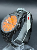 Caravelle New York 45A108 – Orange Dial Chronograph Watch