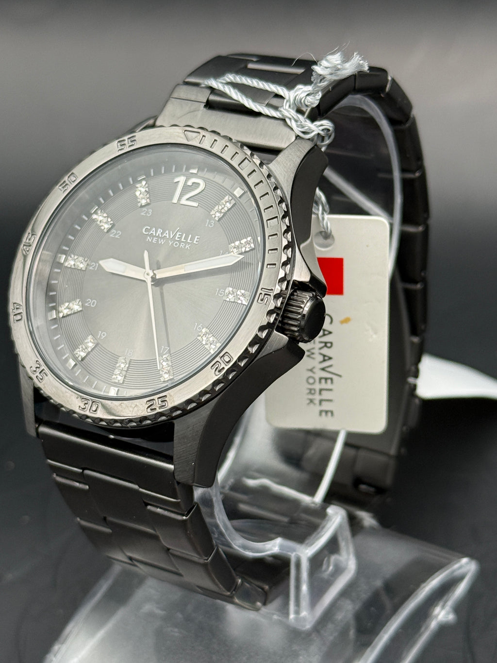 Caravelle New York 45A138 Crystal Accent Watch