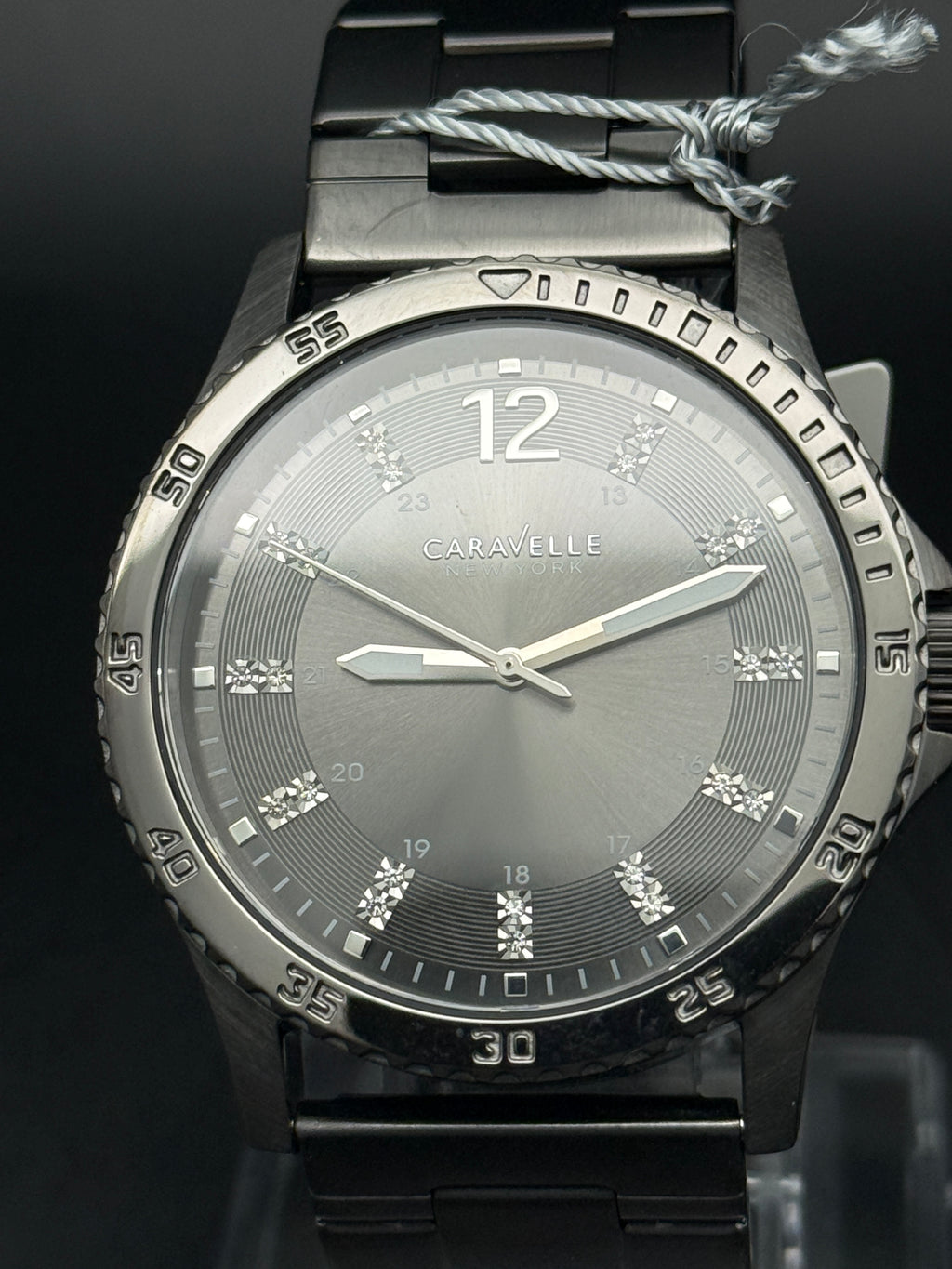 Caravelle New York 45A138 Crystal Accent Watch