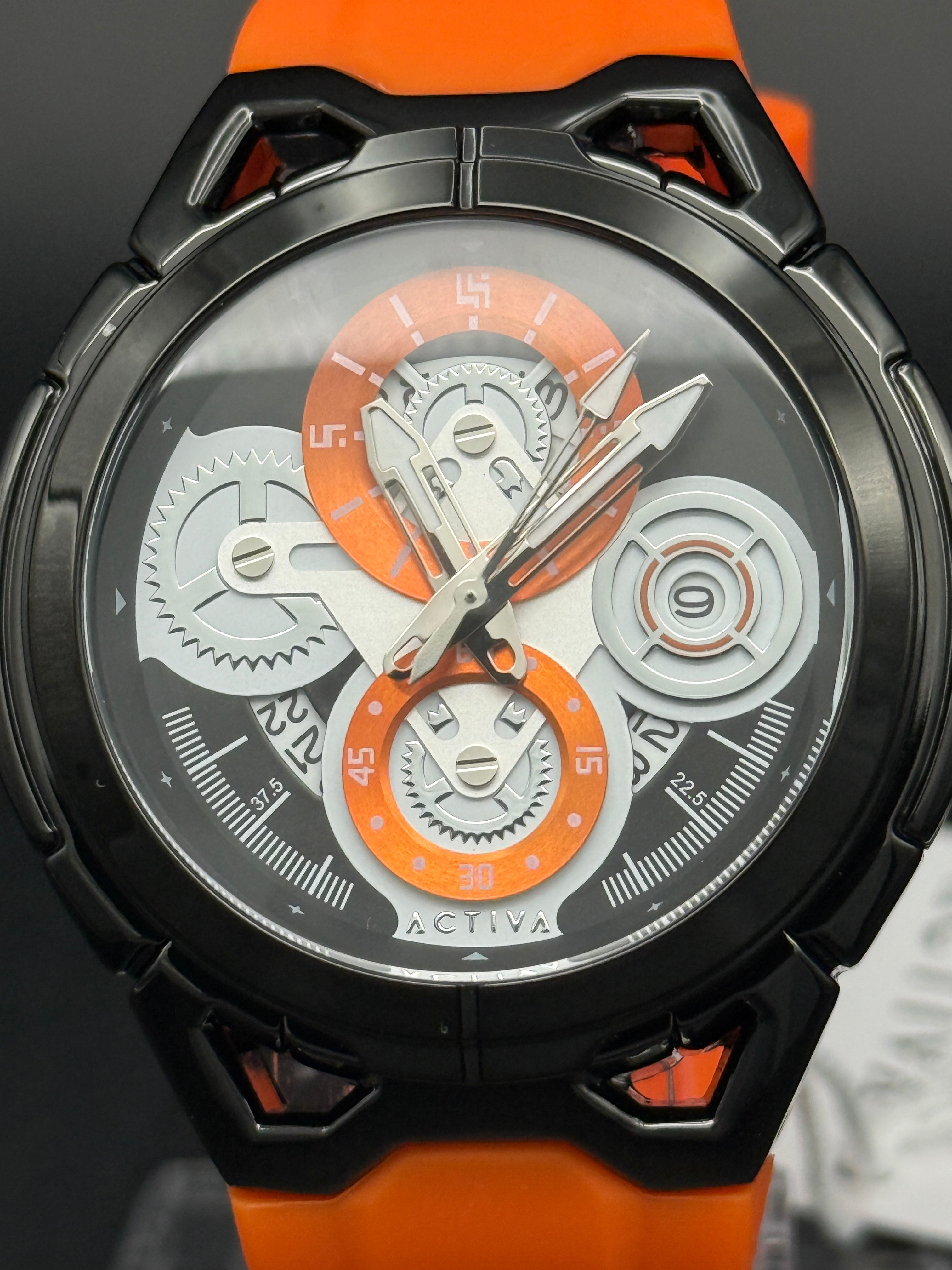 Invicta Activa Drift X ACW9349-001 Black and Orange