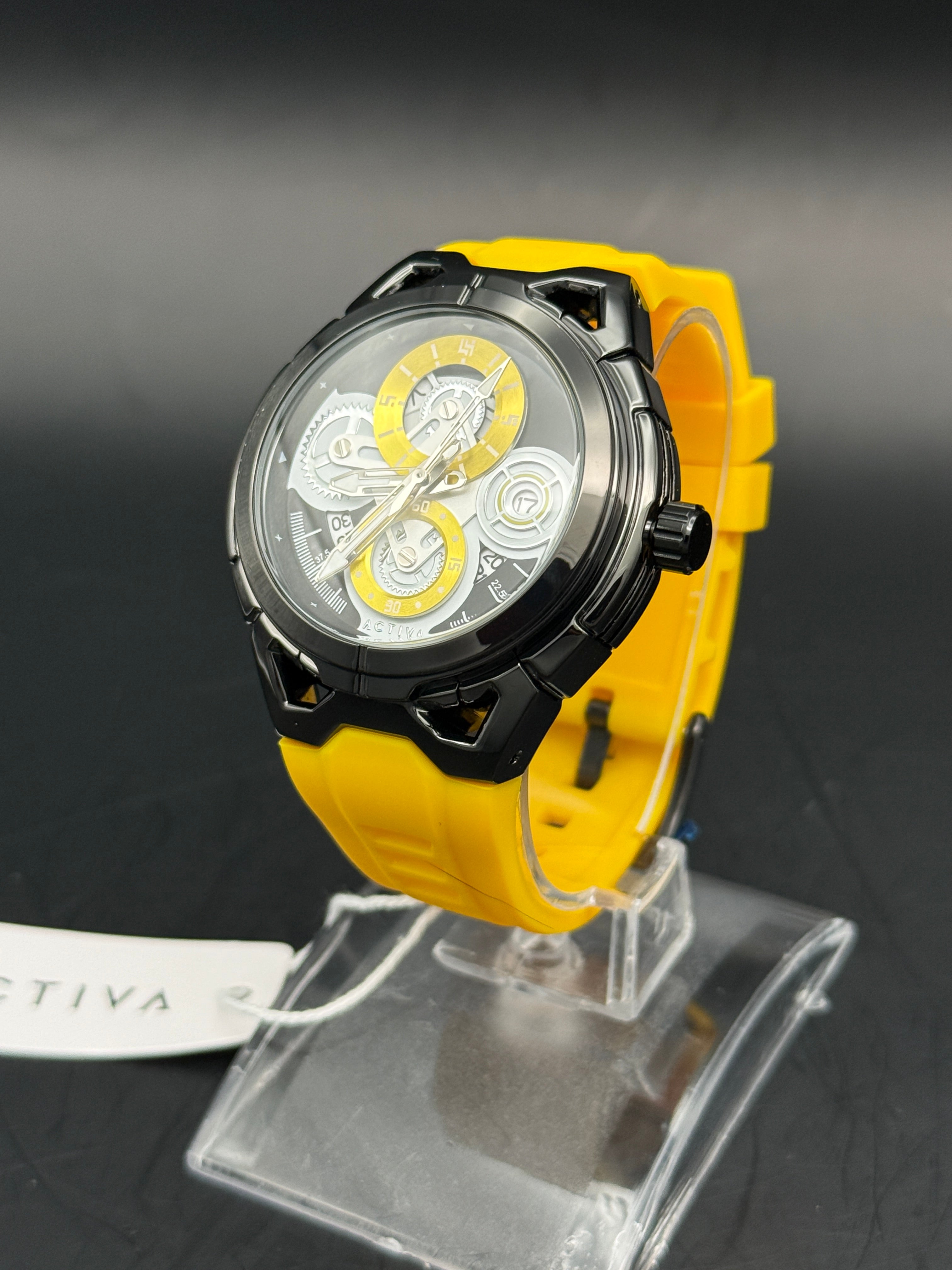 Invicta Activa Drift X ACW9349-006 Black And Yellow