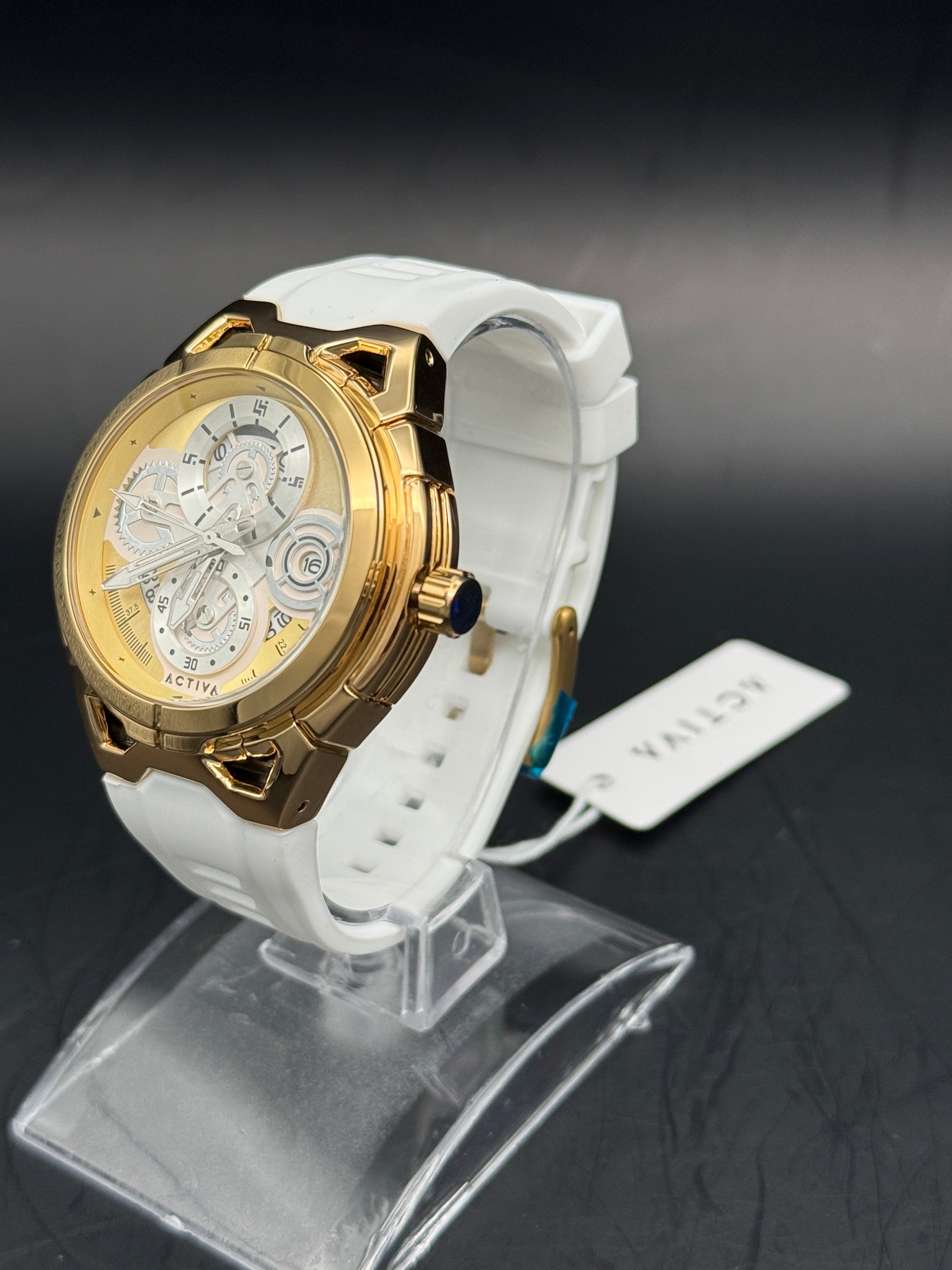 Invicta Activa Drift X ACW9349-010 White and Gold