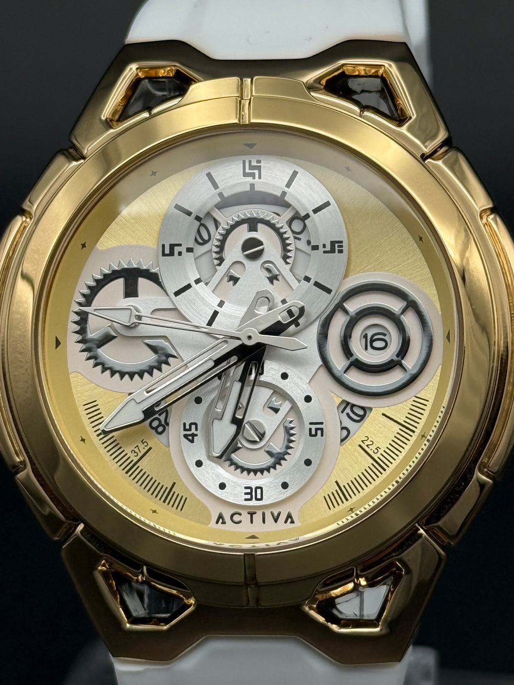 Invicta Activa Drift X ACW9349-010 White and Gold