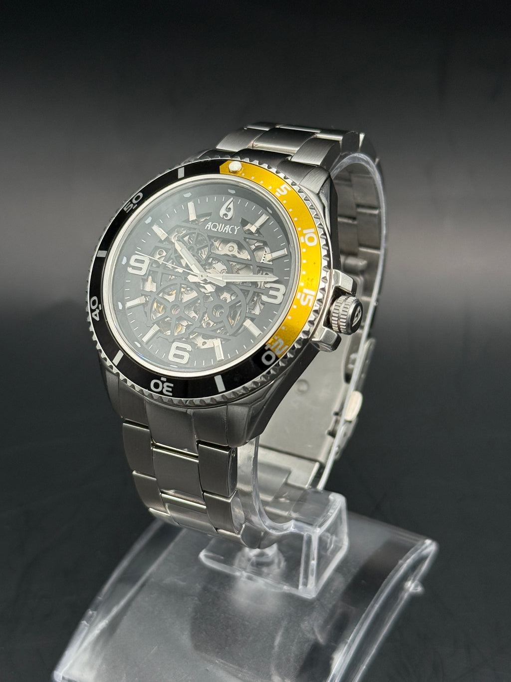 Aquacy Hei Matau Skeleton Automatic Dive Watch