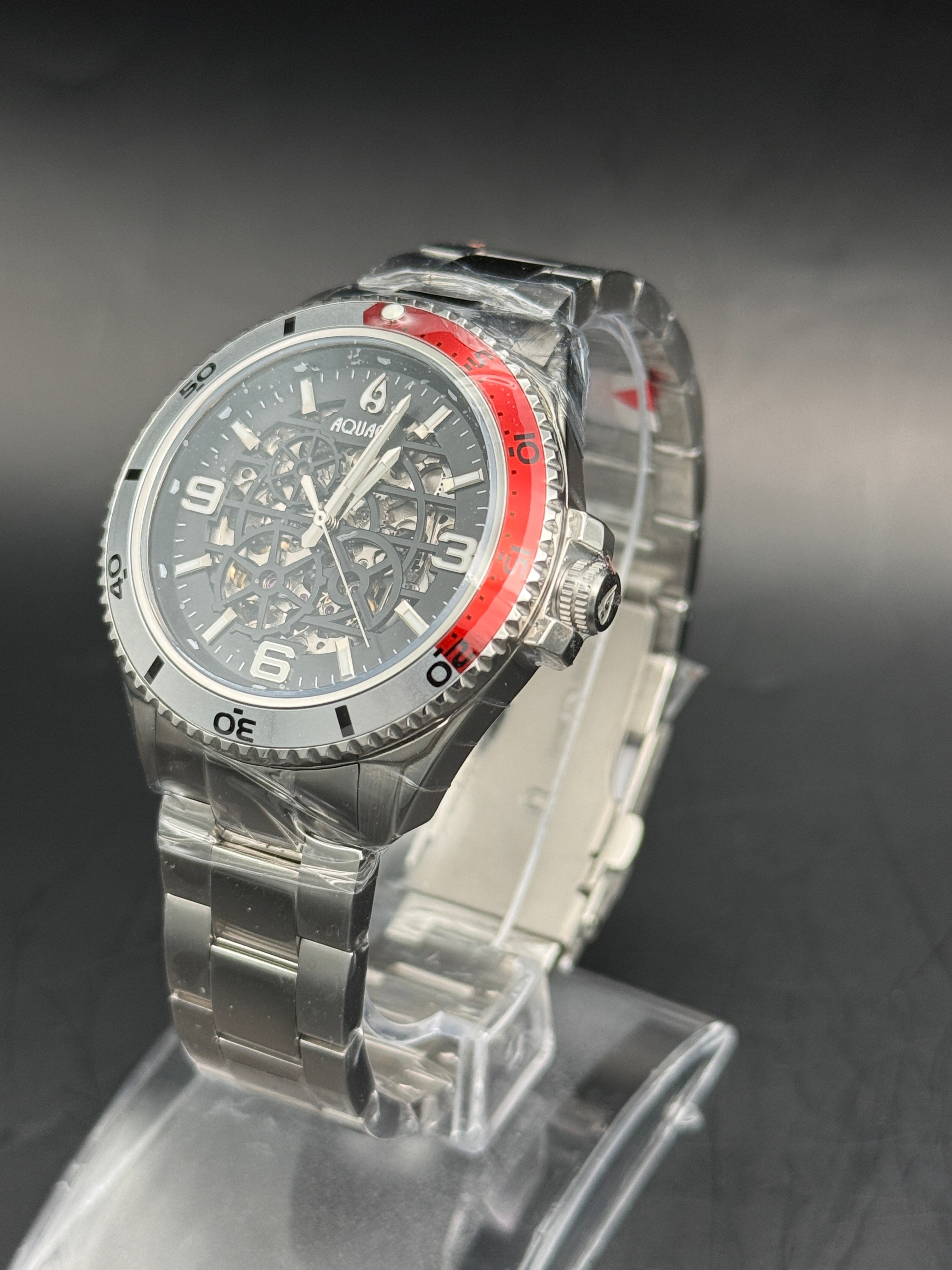 Aquacy Hei Matau Skeleton Automatic Dive Watch