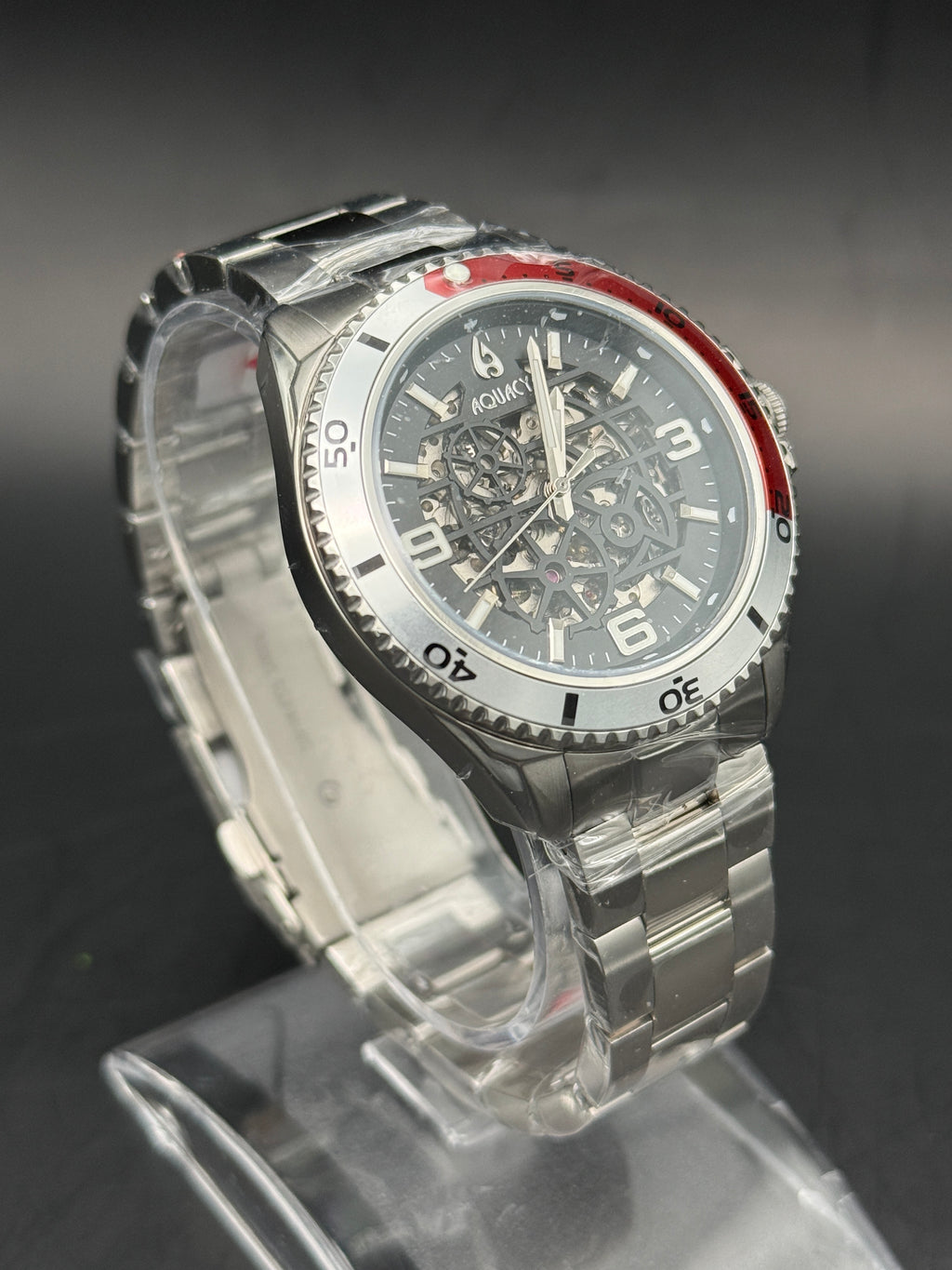 Aquacy Hei Matau Skeleton Automatic Dive Watch