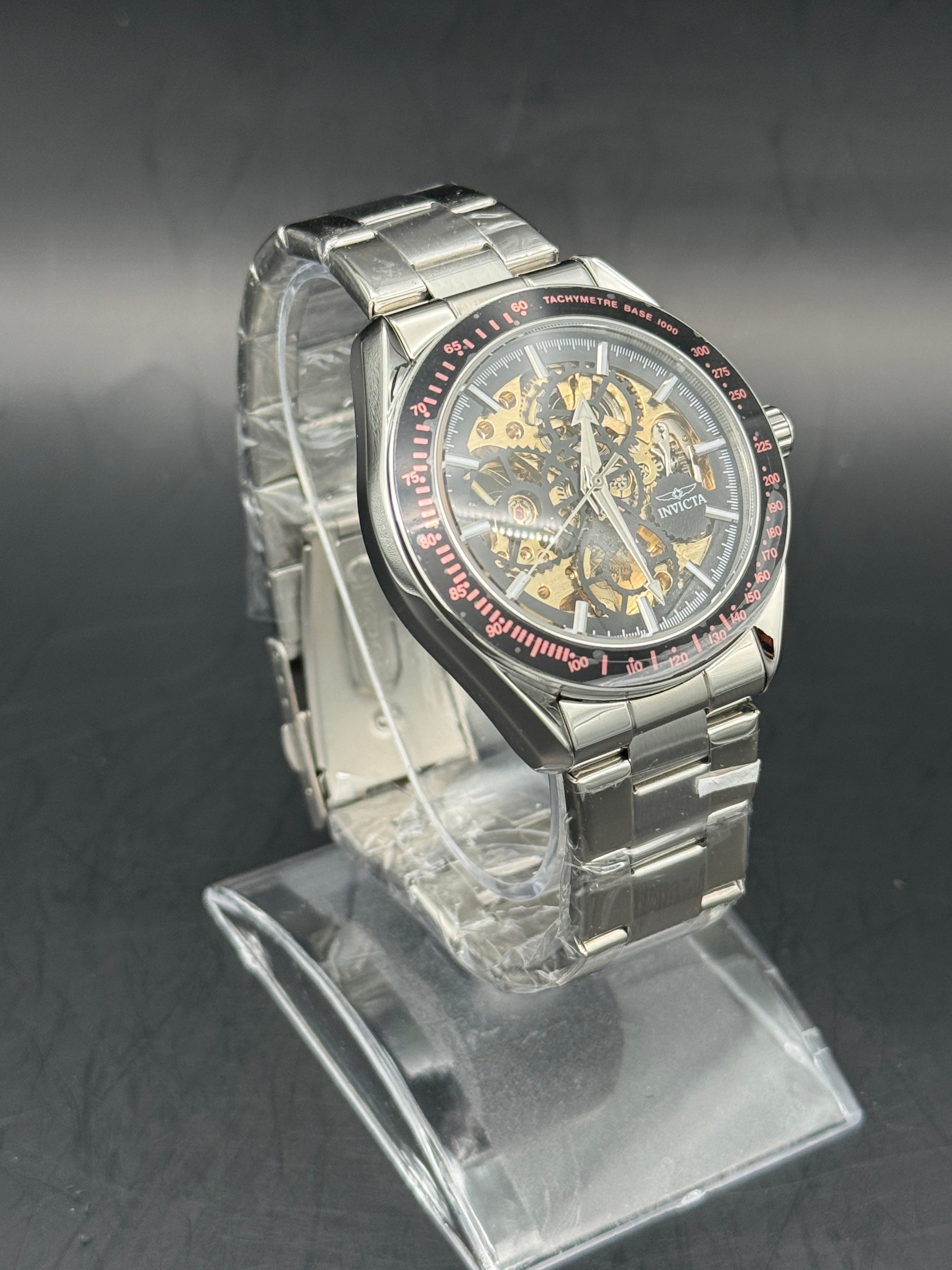Invicta Objet D'Art 49500 Automatic Skeleton Dial Men's Watch