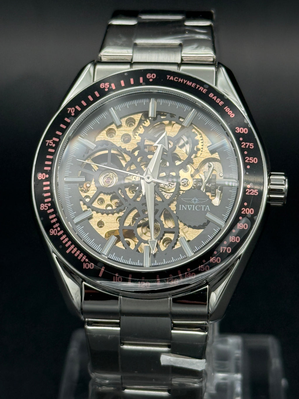 Invicta Objet D'Art 49500 Automatic Skeleton Dial Men's Watch