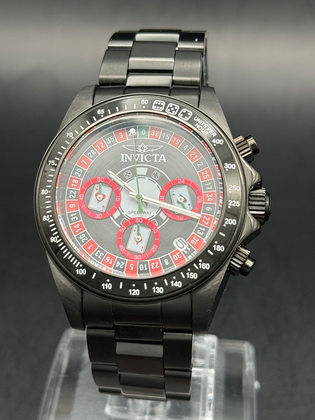 Invicta Speedway 44645 Roulette Casino Chronograph