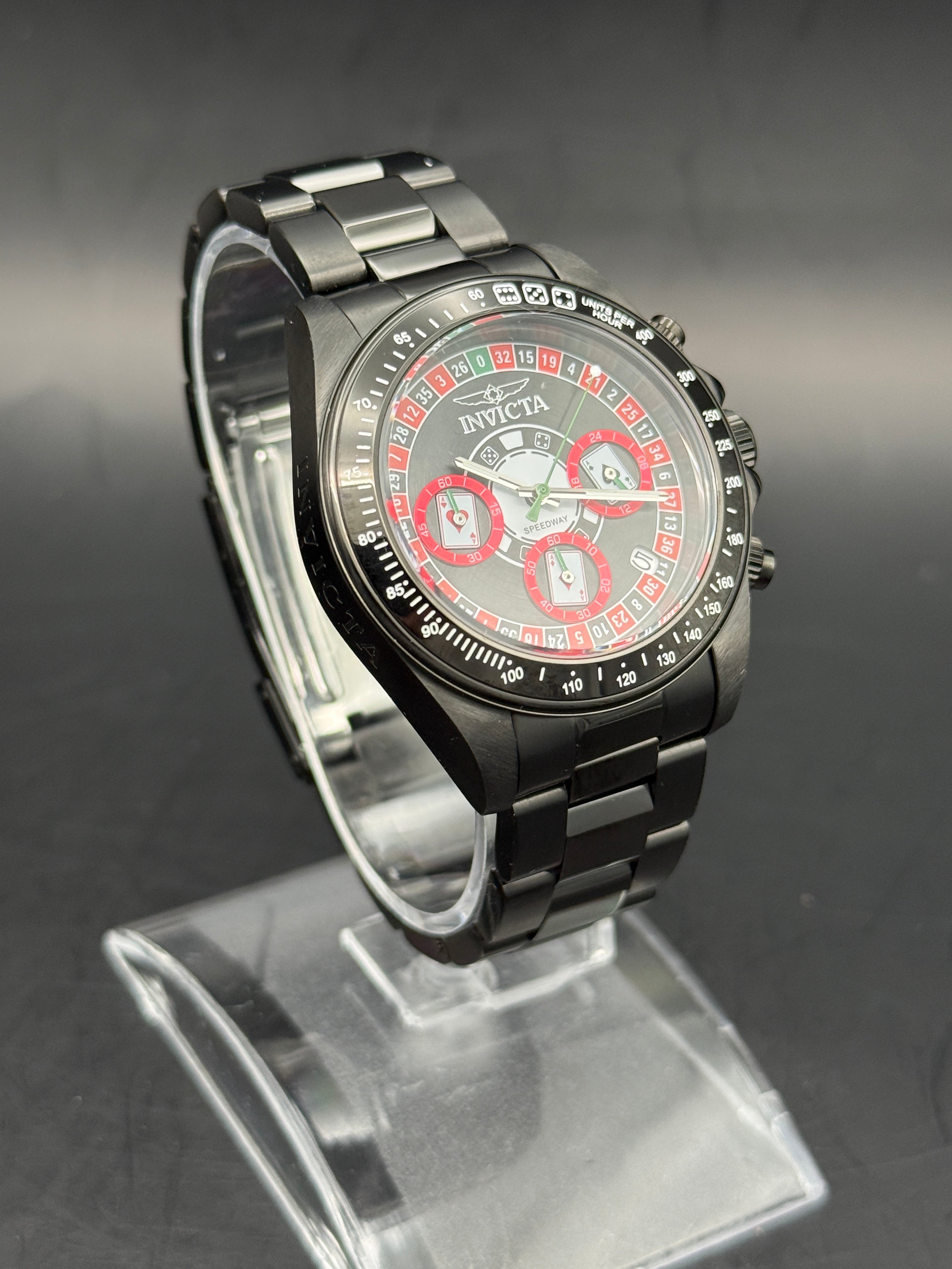 Invicta Speedway 44645 Roulette Casino Chronograph
