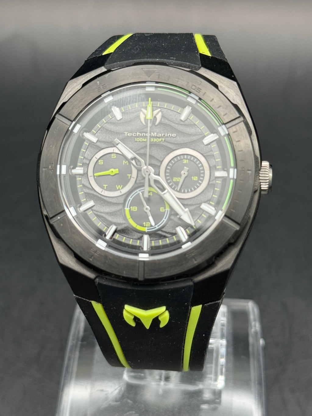 TechnoMarine TM-125024 | Black & Neon Green |
