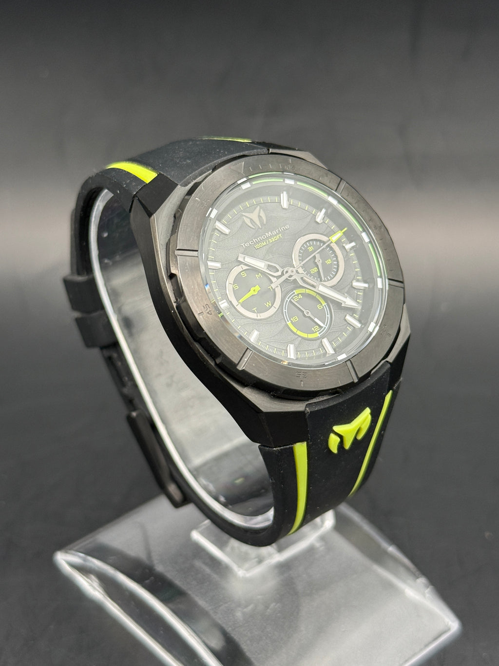 TechnoMarine TM-125024 | Black & Neon Green |