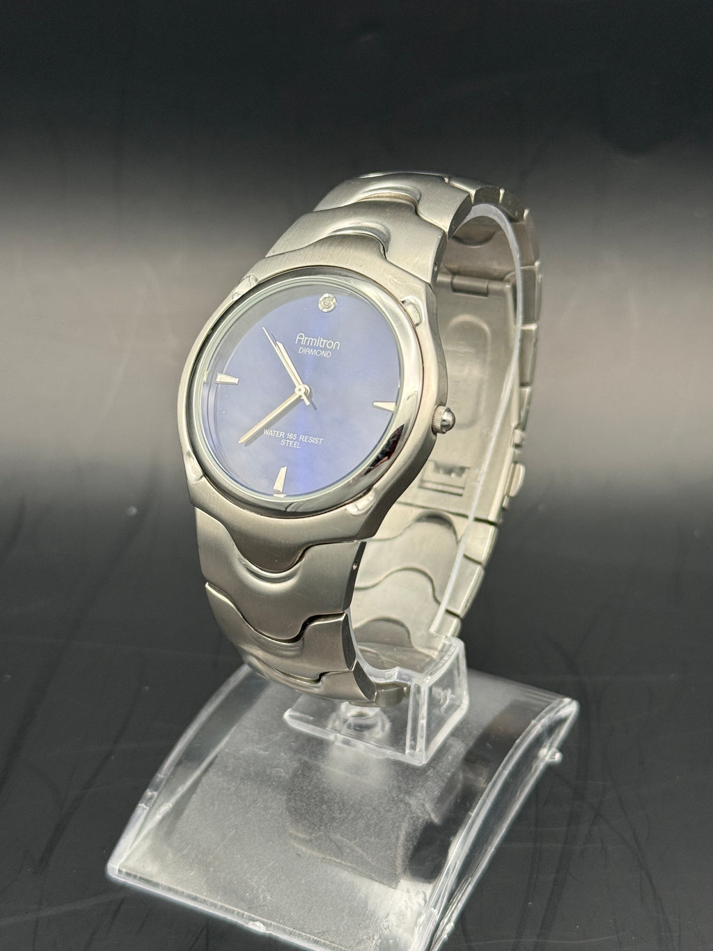 Armitron Diamond Blue Dial 20/4179