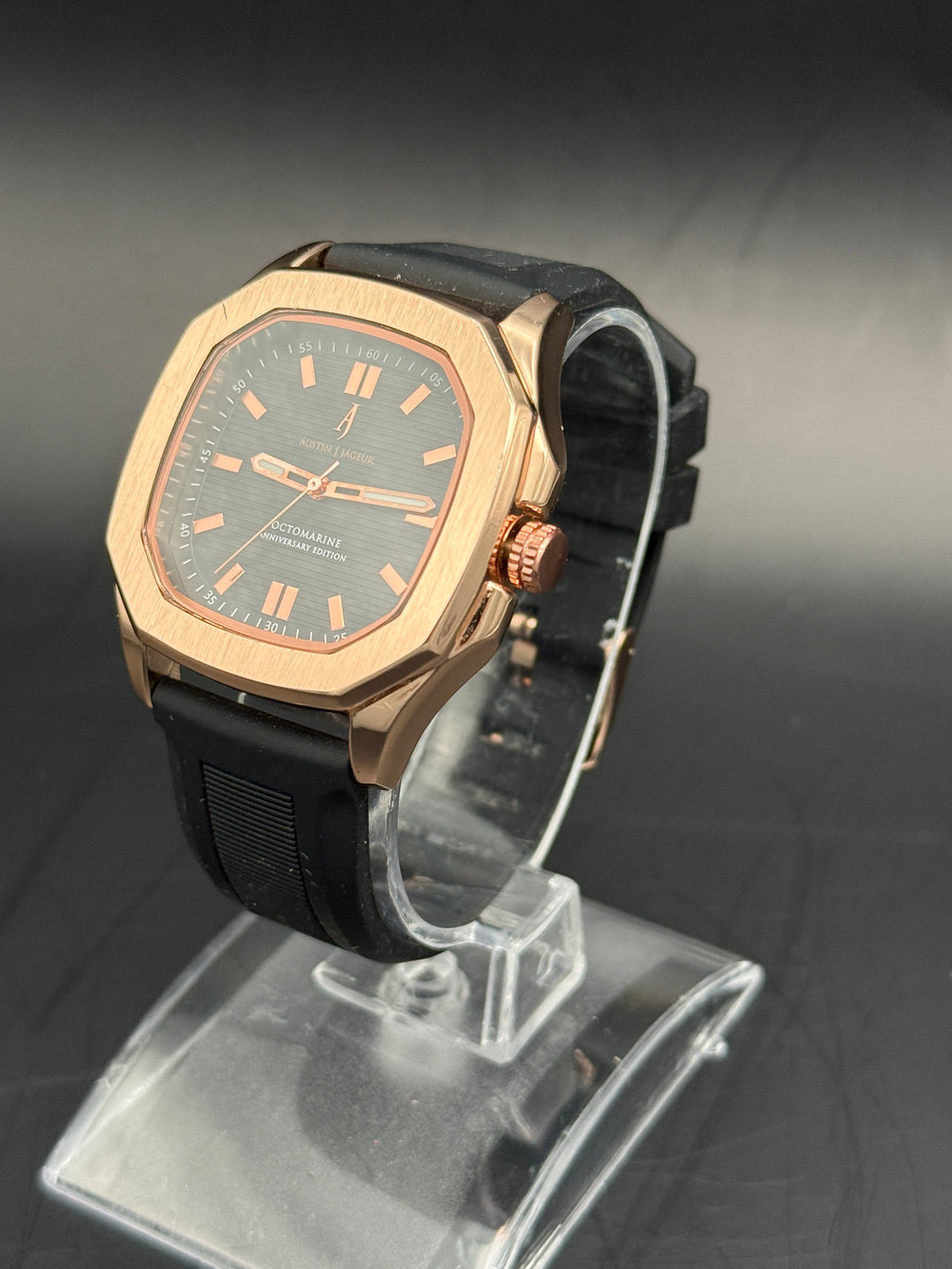 Austin J. Jageur Octomarine Anniversary Edition – Rose Gold Tone