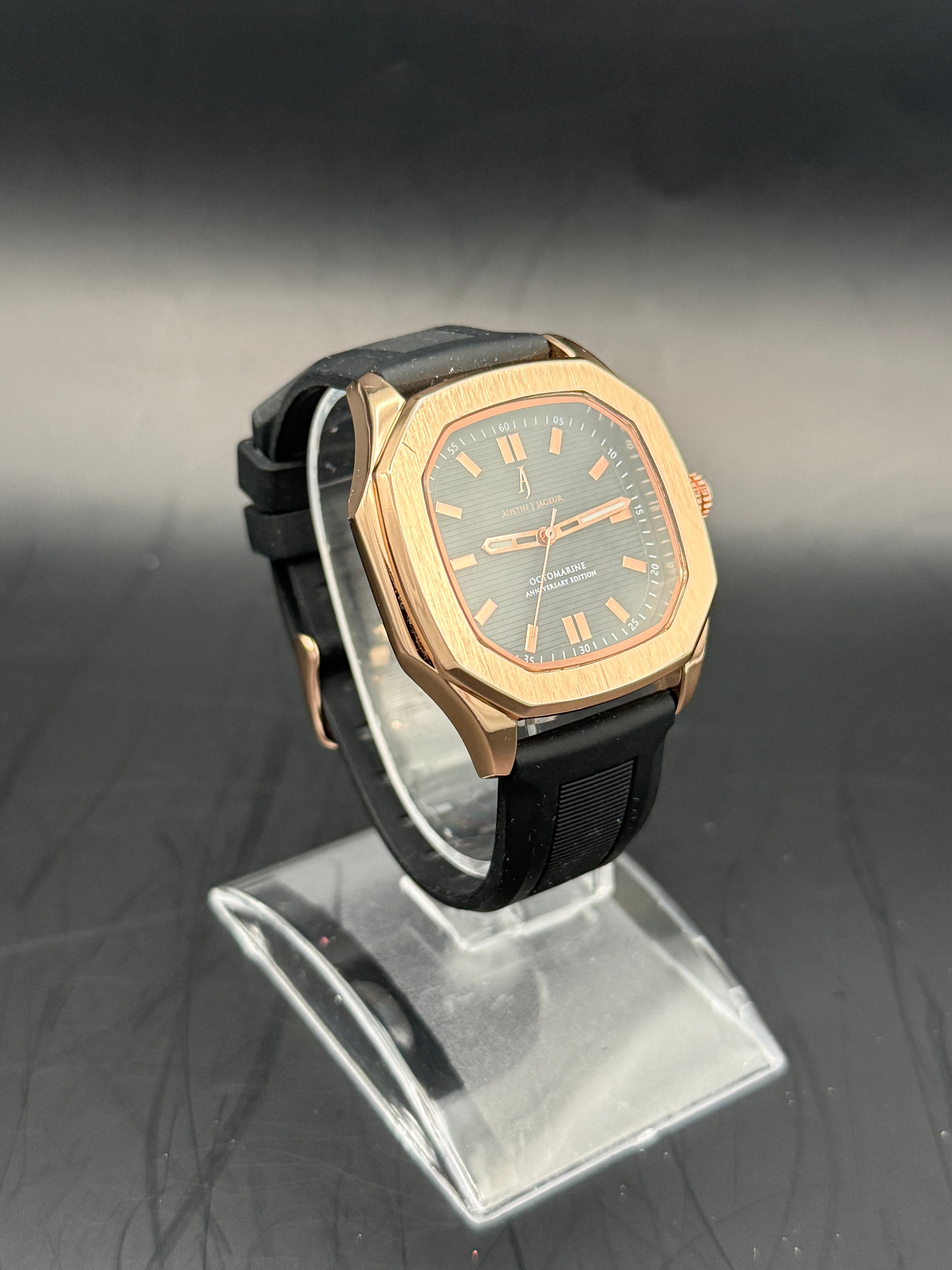 Austin J. Jageur Octomarine Anniversary Edition – Rose Gold Tone
