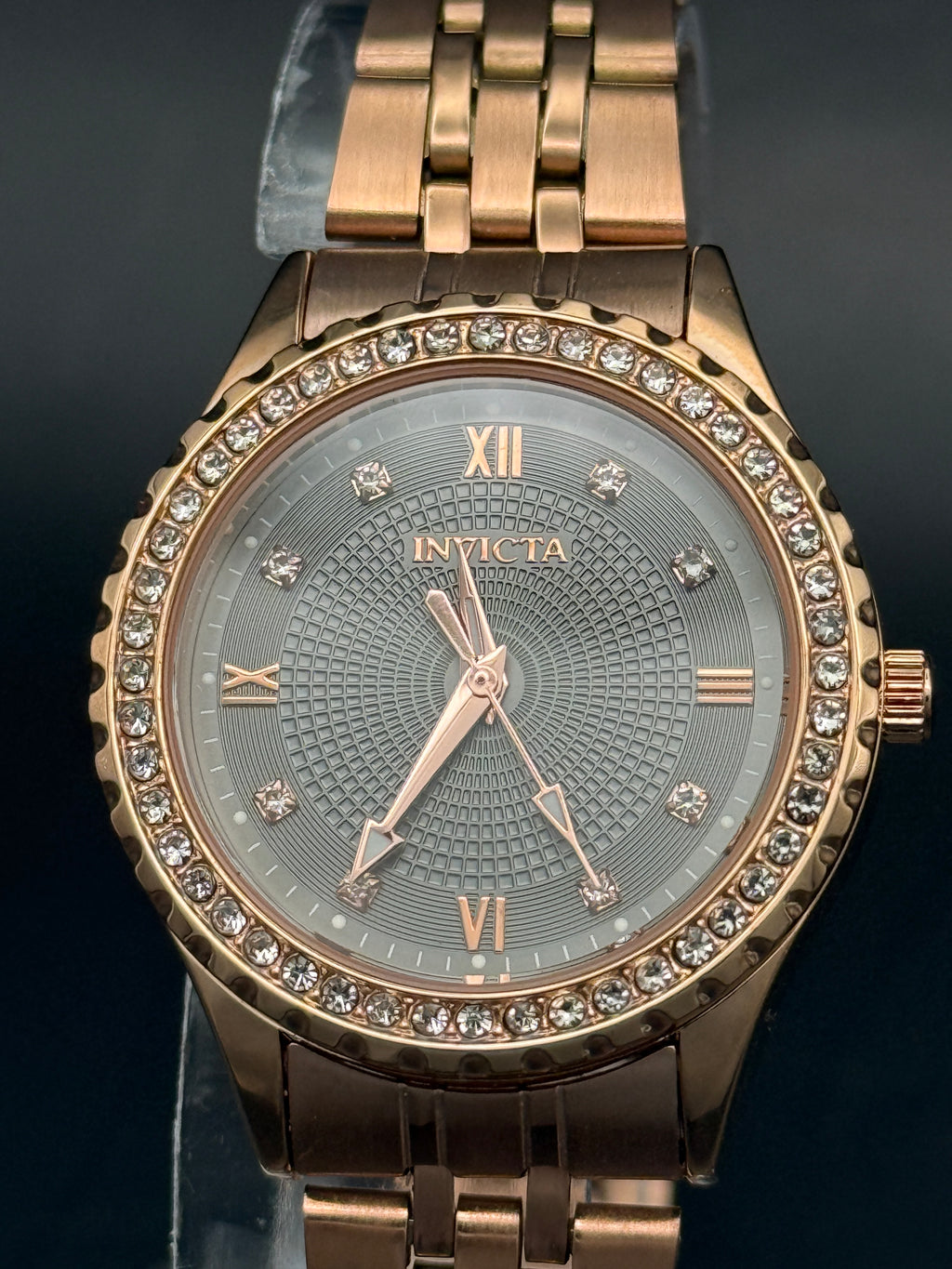 Invicta 69222 Women's Rose Gold Crystal Bezel