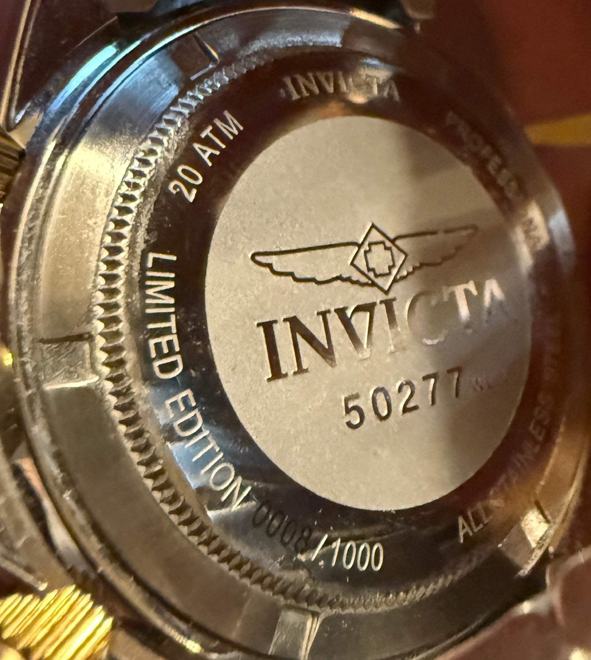 Invicta Speedway 50277 Limited Edition #0008/1000