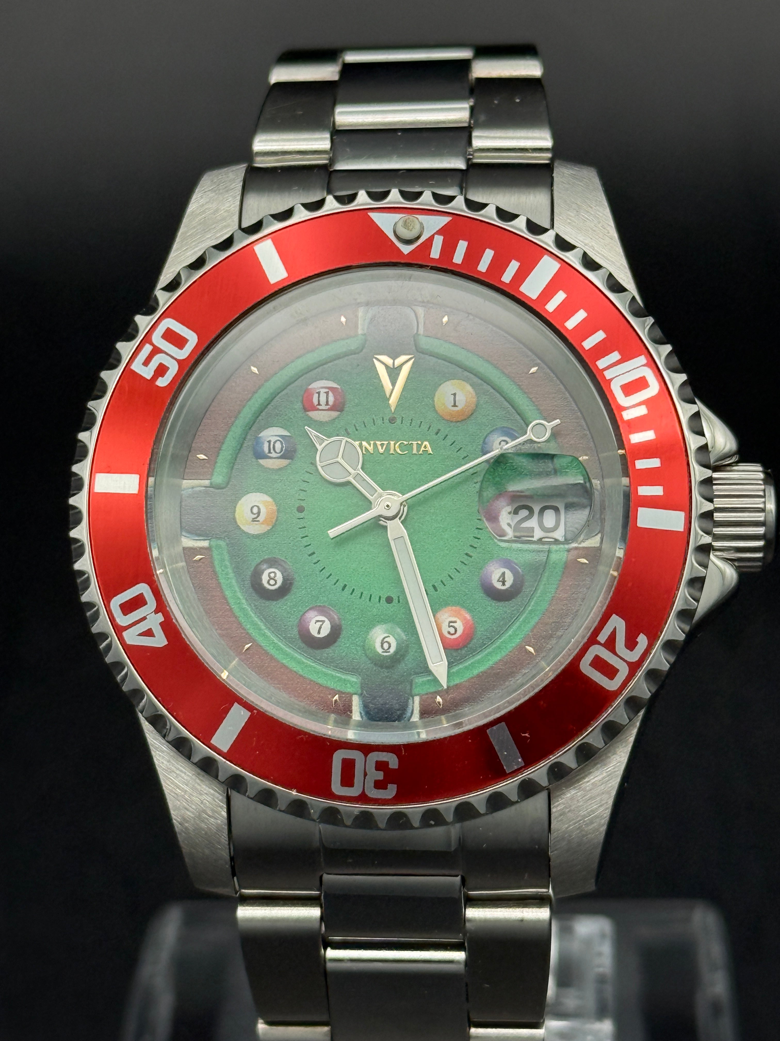 Invicta Pro Diver House of Cards 50523 Billiards