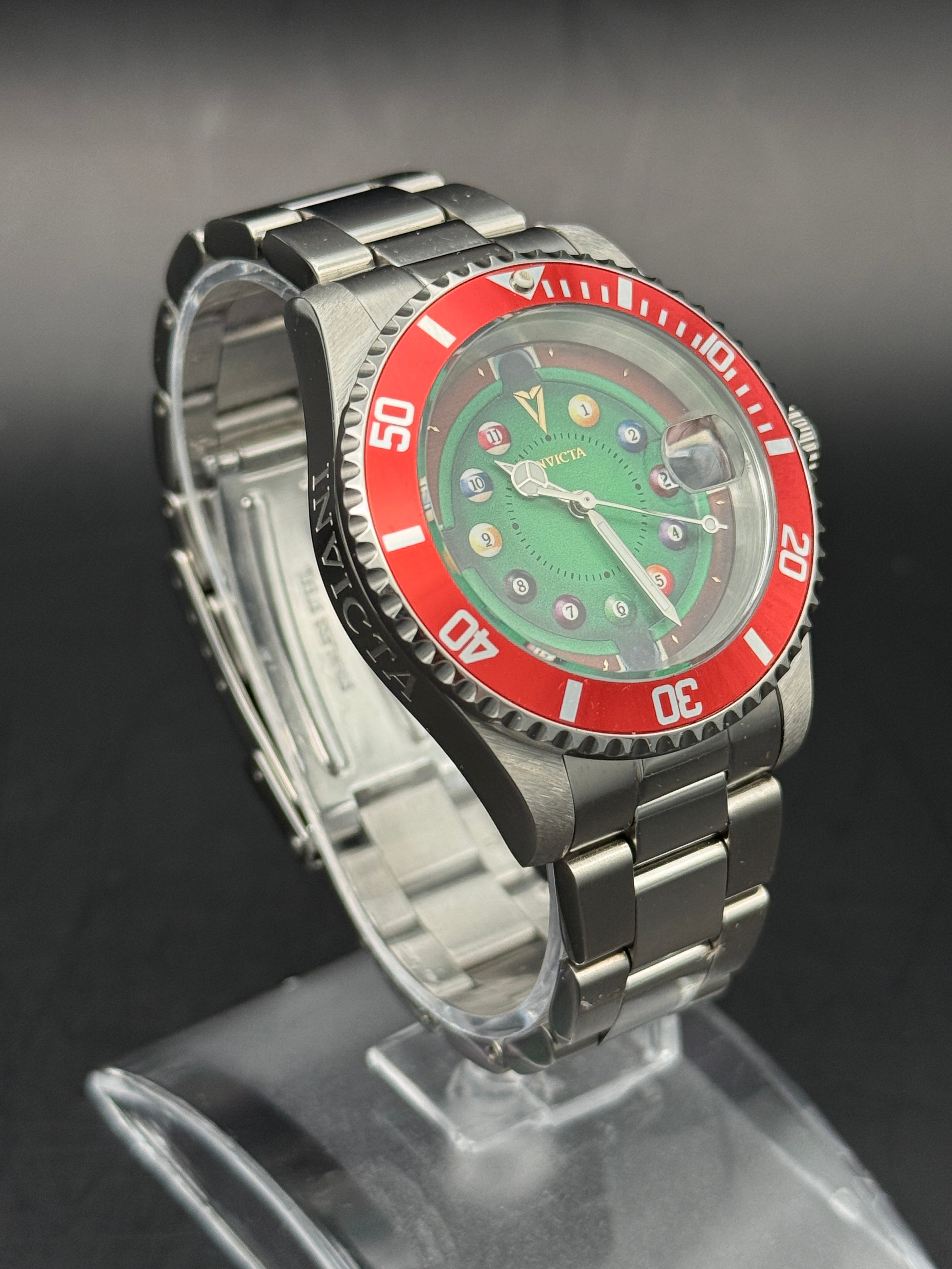 Invicta Pro Diver House of Cards 50523 Billiards