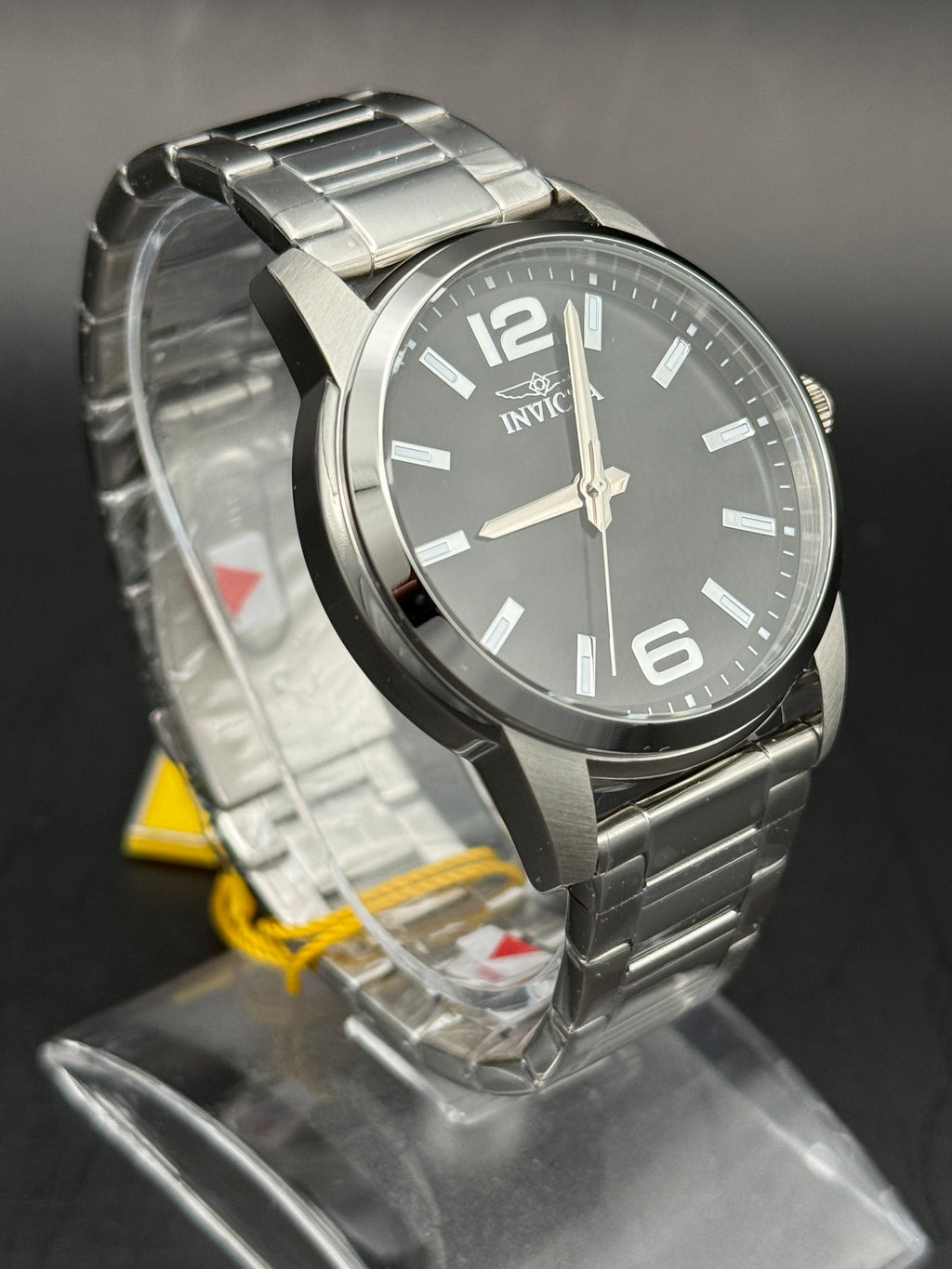 Invicta 48491 Men’s Black Dial Stainless Steel