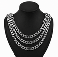 Stainless Steel Gold, Silver, Cuban Link
